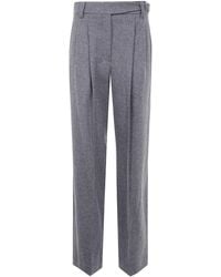 Brunello Cucinelli - Suits Wide Leg Pants - Lyst