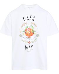 CASABLANCA - Tshirt - Lyst