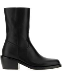 Dries Van Noten - Leather Sneakers - Lyst