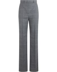 Max Mara - High-Waisted Virgin Wool Trousers Straight - Lyst