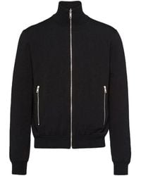 Prada - Reversible Wool And Re-Nylon Jacket - Lyst