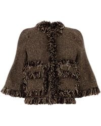 Sacai - Nep Tweed Jacket - Lyst