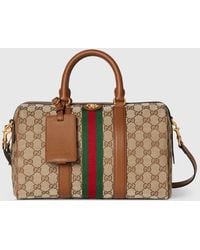Gucci - Ophidia Medium Boston Bag - Lyst