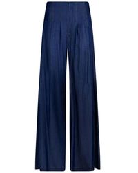 Liu Jo - High-Rise Flared Trousers - Lyst