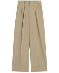 Celine - Straight Trousers Cotton - Lyst
