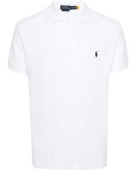 Polo Ralph Lauren - Short Sleeves Knit Classic Logo Polo Shirt - Lyst
