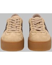 Hogan - Cool Thick Sole Calfskin Sneakers - Lyst