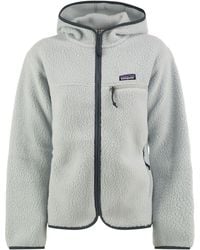 Patagonia - Recycled Teddy Fleece Hooded Jacket - Lyst