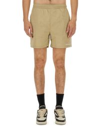 Represent - Bermuda With Logo - Lyst
