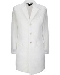 Comme des Garçons - Single-Breasted Coat - Lyst