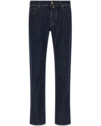 Jacob Cohen - Cotton Elastane Pants - Lyst