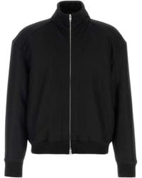 Jil Sander - Wool Bomber Jacket - Lyst
