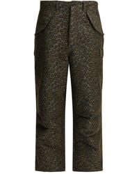 Beams Plus - Polyester Cotton Trousers - Lyst
