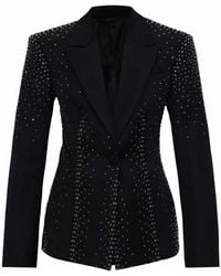 The Attico - Wool Virgin Wool Blazer - Lyst