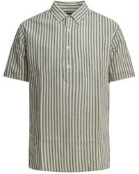 Beams Plus - Casual Cotton Seersucker Shirt - Lyst