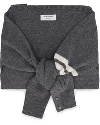 Thom Browne - Melange Wool Clutch - Lyst