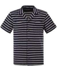 Polo Ralph Lauren - Short-Sleeved Knitted Striped Shirt - Lyst