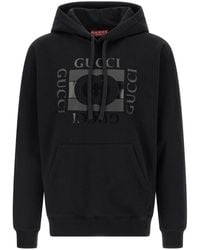 Gucci - Incrocio Gg' Hoodie - Lyst