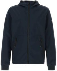 Woolrich - Soft Shell Zip-Up Jacket - Lyst