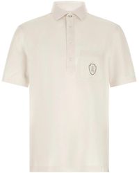 Brunello Cucinelli - Virgin Wool Polo Shirt - Lyst