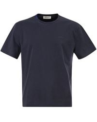 Premiata - Cotton T-Shirt With Technical Detail And Logo - Lyst