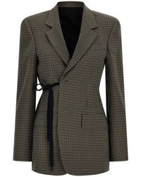 Balenciaga - 'Wrap Tailored' Blazer - Lyst