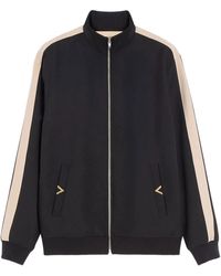 Valentino Garavani - Nylon Sweatshirt With Vgold - Lyst