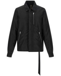 Rick Owens - Zipped Down Padded Jacket - Lyst