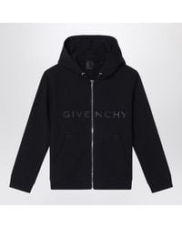 Givenchy - Zip Hoodie With Logo - Lyst