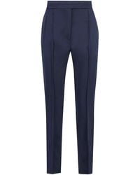 PT01 - Stretch Viscose Trousers - Lyst