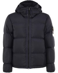 Stone Island - Matt Ripstop Cordura Hooded Down Jacket - Lyst