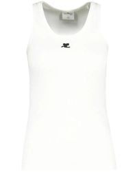 Courreges - Courregès 90's Rib Tank Top - Lyst