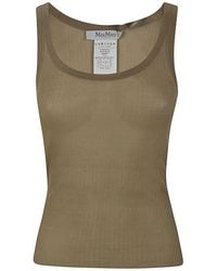 Max Mara - Bastia Silk Tank Top - Lyst