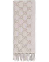 Gucci - Gg Cashmere Scarf - Lyst
