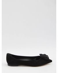 Roger Vivier - I Love Vivier Ballerinas With Rose - Lyst