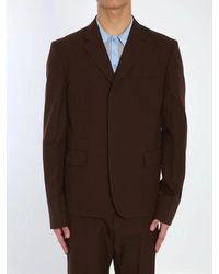 Gucci - Wool Twill Single-Breasted Jacket - Lyst