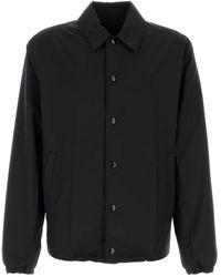 Prada - Wool Blend Jacket - Lyst