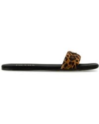 Prada - Calf Hair Slippers - Lyst