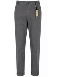 Manuel Ritz - Cotton Elastane Trousers - Lyst