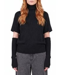 FEDERICA TOSI - Sleeve-Top Shirt - Lyst