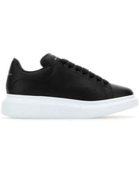 McQueen - Leather Trainers - Lyst
