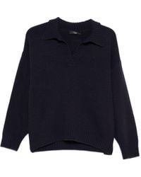 Weekend by Maxmara - Max Mara Weekend Cotton Sweater - Lyst