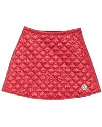 Moncler - Quilted Skirt - Lyst