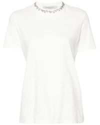 Golden Goose - Crystal-Detail T-Shirt - Lyst