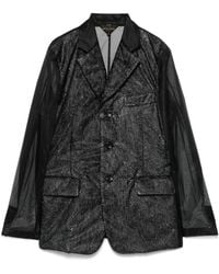 Comme des Garçons - Chiffon Blazer Jacket - Lyst