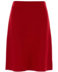 Miu Miu - Flannel Skirt - Lyst