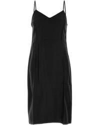 Prada - Twill Dress - Lyst