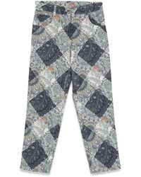Etro - Fabric Pants - Lyst