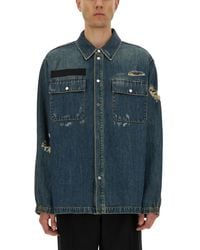 Helmut Lang - Denim Uniform Shirt - Lyst