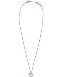 Ferragamo - Gancini Pendant Necklace - Lyst
